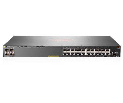 JL255A - HPE Aruba 2930F 24G PoE+ 4SFP+ Switch (JL255A)