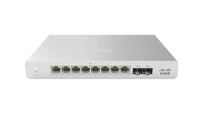 MS120-8FP-HW Cisco Meraki 1G L2 Cloud Managed 8x GigE 127W PoE Switch