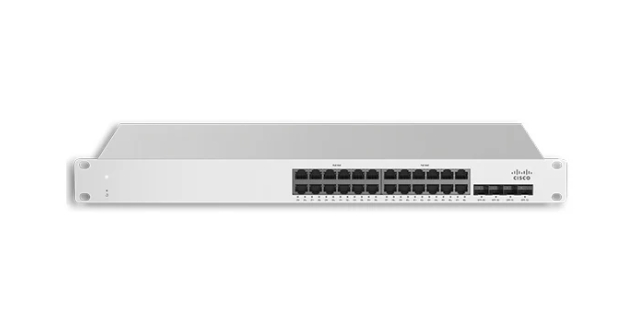 MS225-24P-HW Cisco Meraki Layer 2 switch with optional PoE+