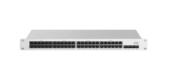 MS225-48LP-HW Cisco Meraki Layer 2 switch with optional PoE+